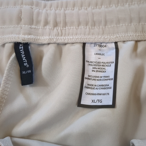 NWT Lazypants Cream Joggers Women's XL Athletic Athleisure Comfy Soft - Picture 6 of 10